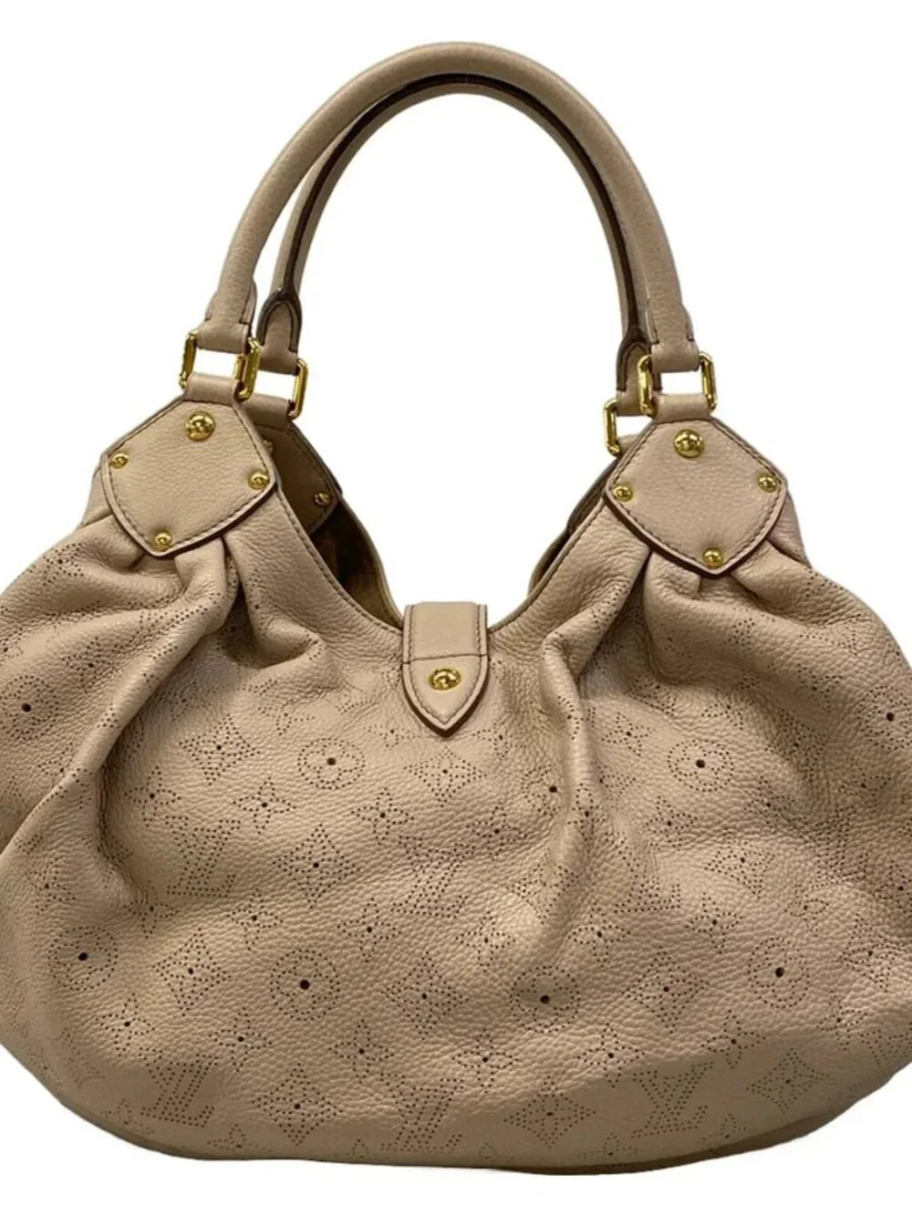 LOUIS VUITTON L M93979 Sable Mahina RC5111 Handbag